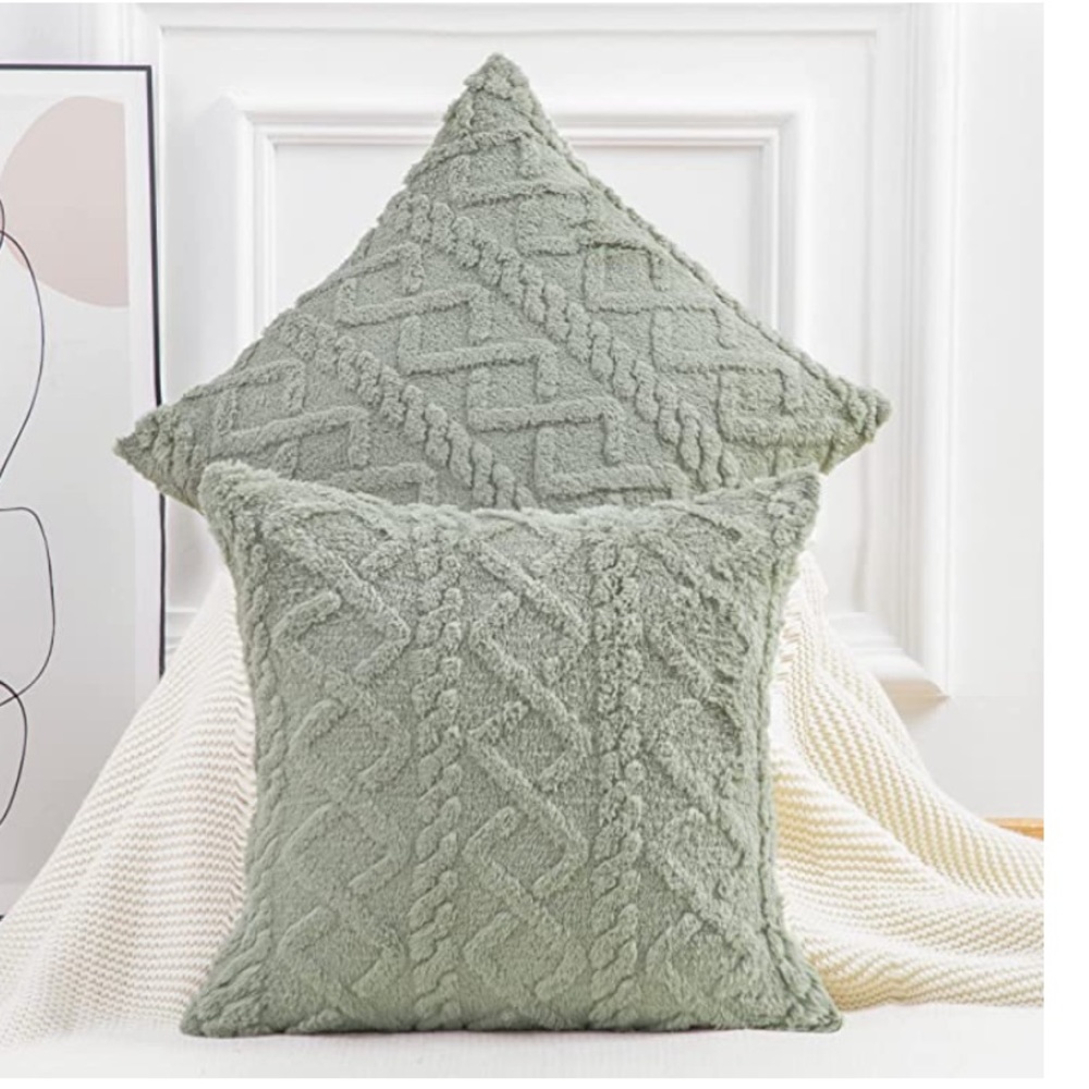 Set of 2 Euro Shams from Amazon